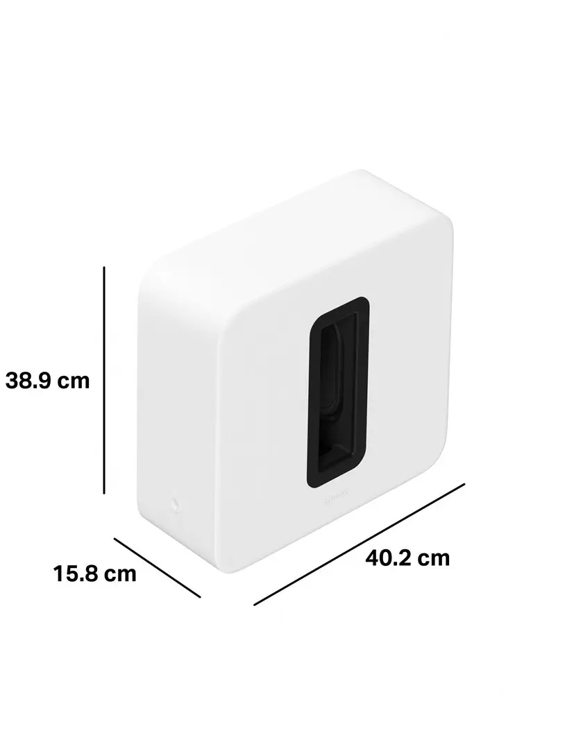 Sonos SUB 4 vezeték nélküli aktív mélyláda, fehér - Image 2
