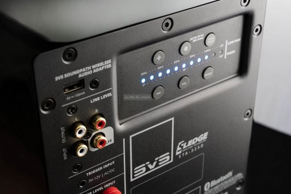 SVS SB-1000 Pro aktív mélyláda teszt SVS 1000 Pro aktiv melylada detail amp