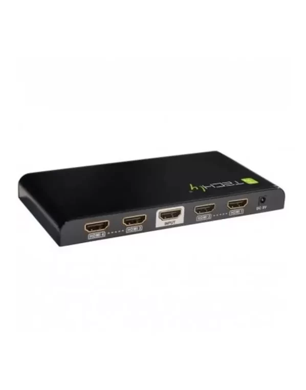 Techly HDMI splitter, 1 in 4 out, 30 méter, 4K Ultra HD - Image 3