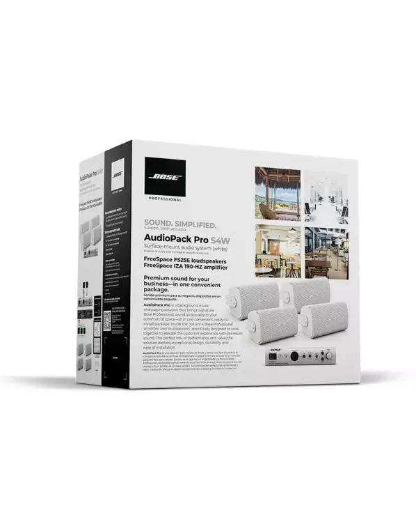 BOSE Professional AudioPack Pro S4W kültéri hangfal szett fehér - Image 3
