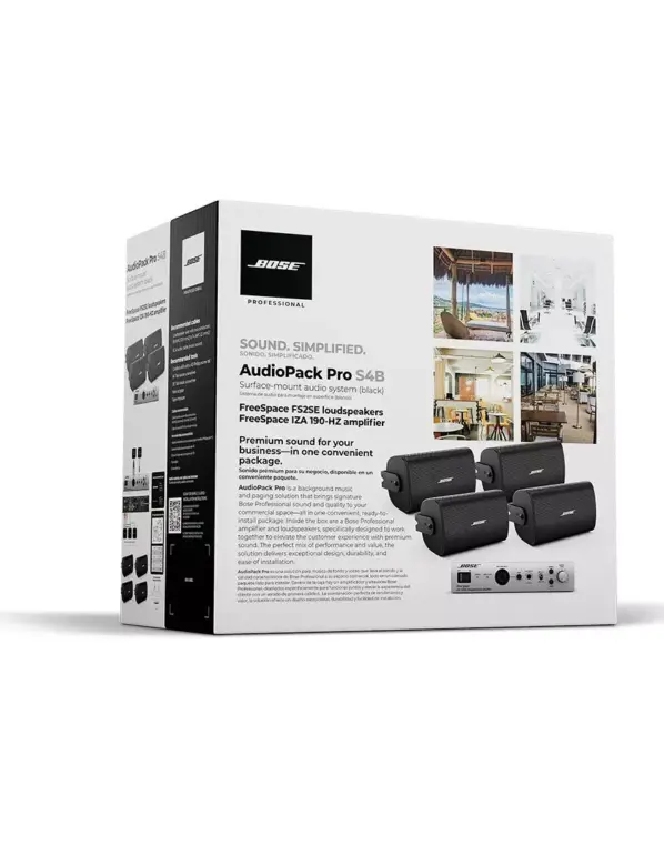 BOSE Professional AudioPack Pro S4B kültéri hangfal szett fekete - Image 7