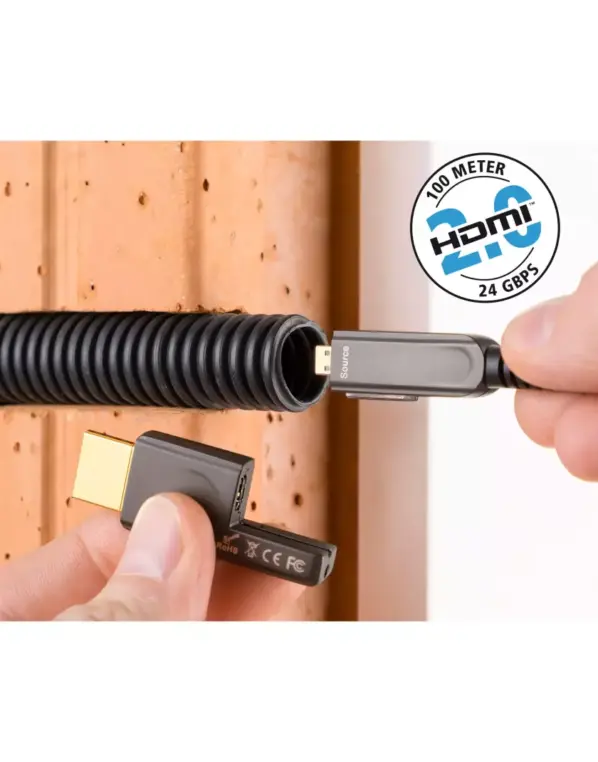 Inakustik Exzellenz High End HDMI kábel HDMI-D - HDMI-A Ultra HD 4K-60 Hz 15m - Image 4