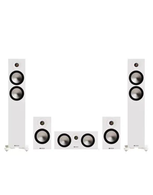 Monitor Audio Bronze 300 7G 5.0 házimozi hangfalszett fehér