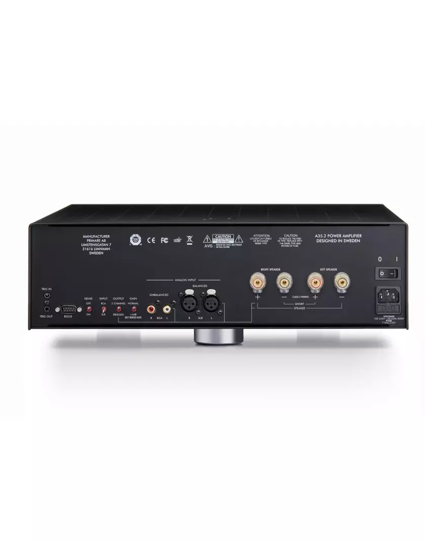 Primare A35.2 sztereó végerősítő fekete - Image 4