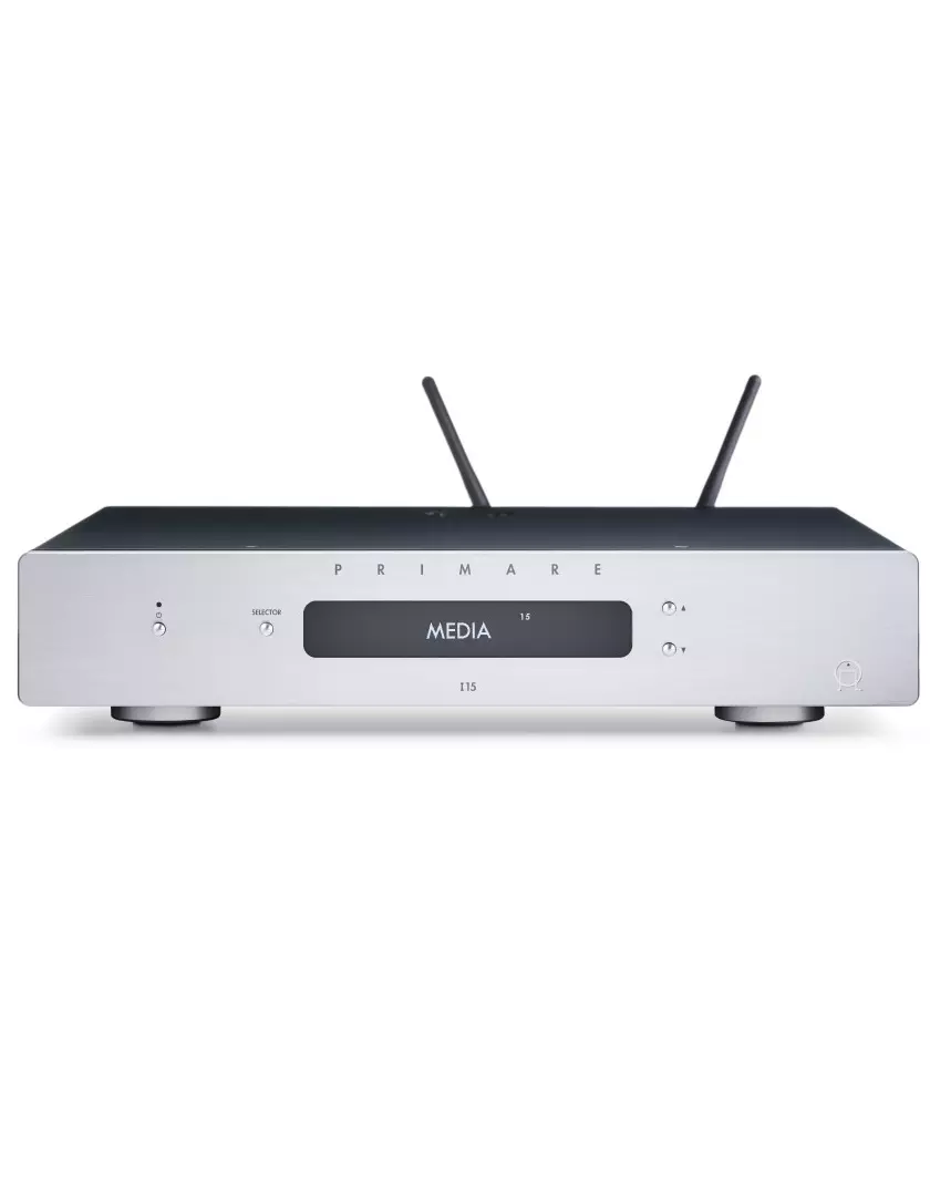 Primare I15 PRISMA MK2 sztereó erősítő, hálózati lejátszó szürke
