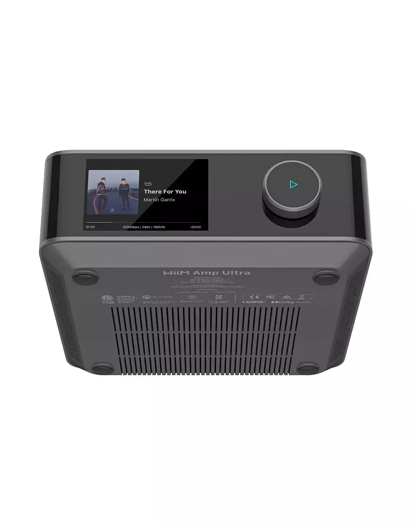 WiiM Amp Ultra hálózati audio lejátszó, sztereó erősítő szürke - Image 6