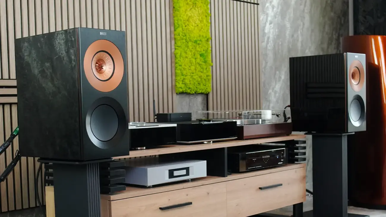 KEF reference állványos hangfal teszt