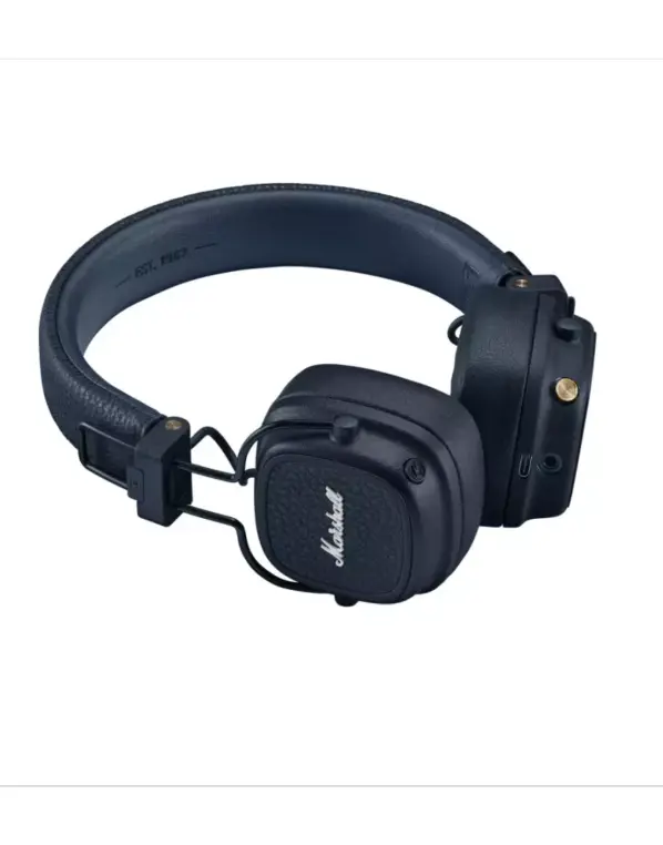 Marshall Major V Bluetooth fejhallgató kék
