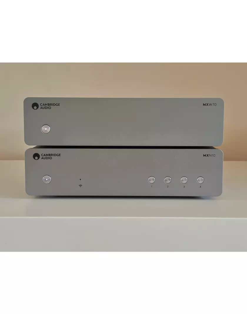 Cambridge Audio MXN10 kompakt hálózati lejátszó + Cambridge Audio MXW70 végfok, végerősítő - Image 2