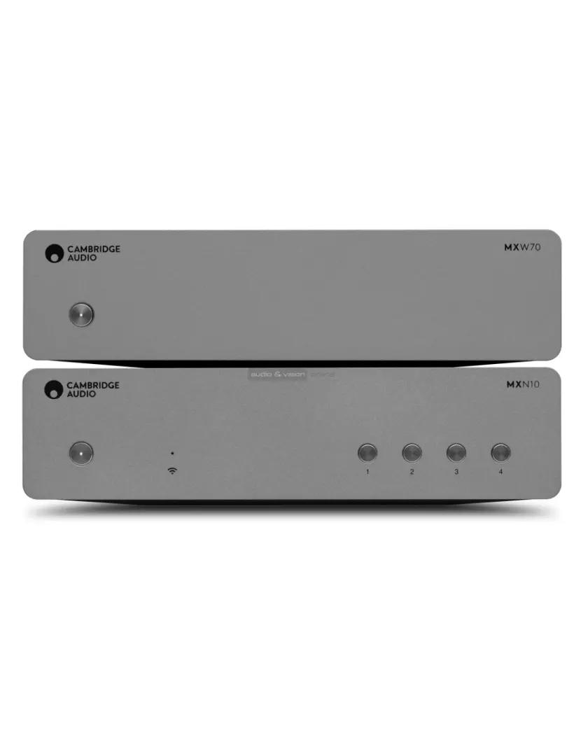 Cambridge Audio MXN10 kompakt hálózati lejátszó + Cambridge Audio MXW70 végfok, végerősítő
