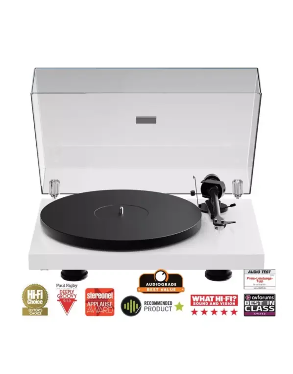 Pro-Ject Debut EVO 2 audiofil lemezjátszó lakk fehér