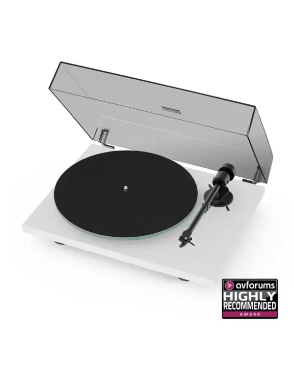 Pro-Ject T1 EVO BT Bluetooth lemezjátszó Ortofon OM10 hangszedővel fehér