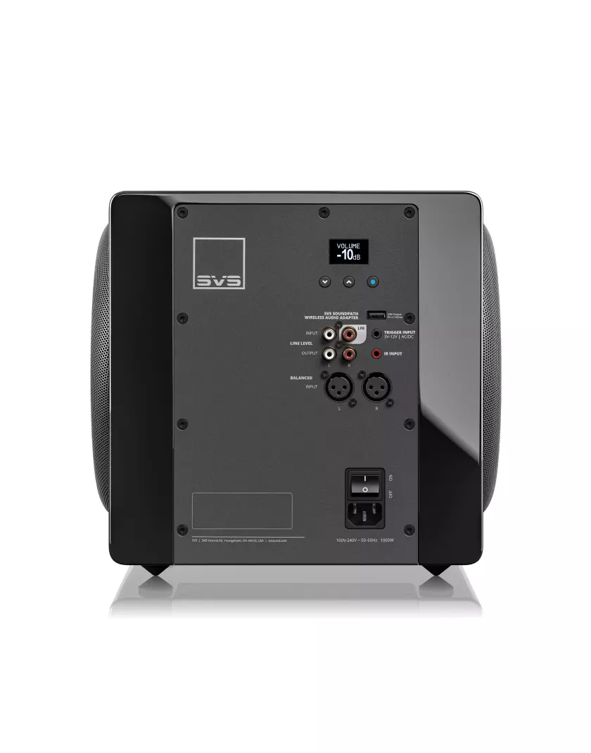 SVS 3000 Micro R|Evolution aktív mélyláda magasfényű fekete - Image 7