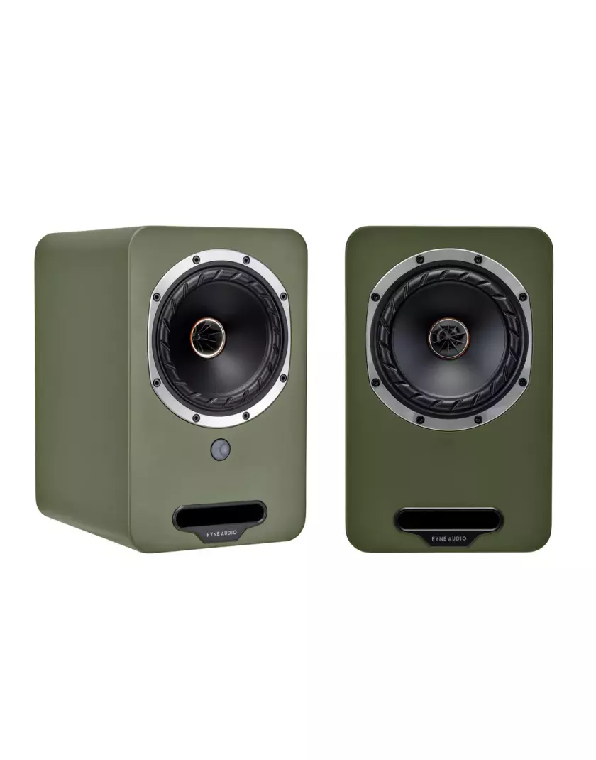 Fyne Audio CUBITT 5 Aktív hangfal olivazöld