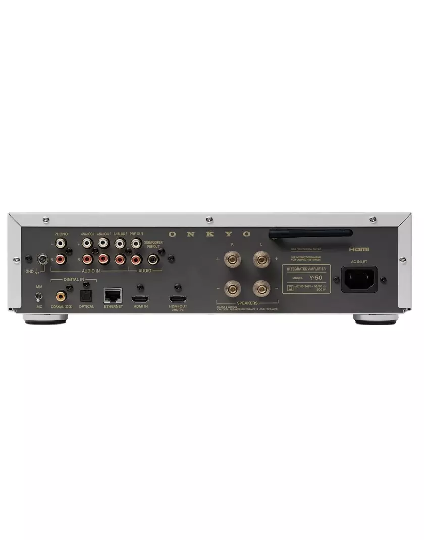 Onkyo MUSE Y-50 hálózati, sztereó erősítő ezüst - Image 3