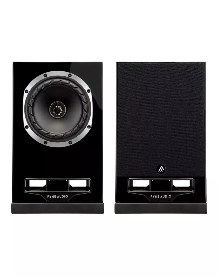 Fyne Audio F5S polc hangfal magasfényű fekete