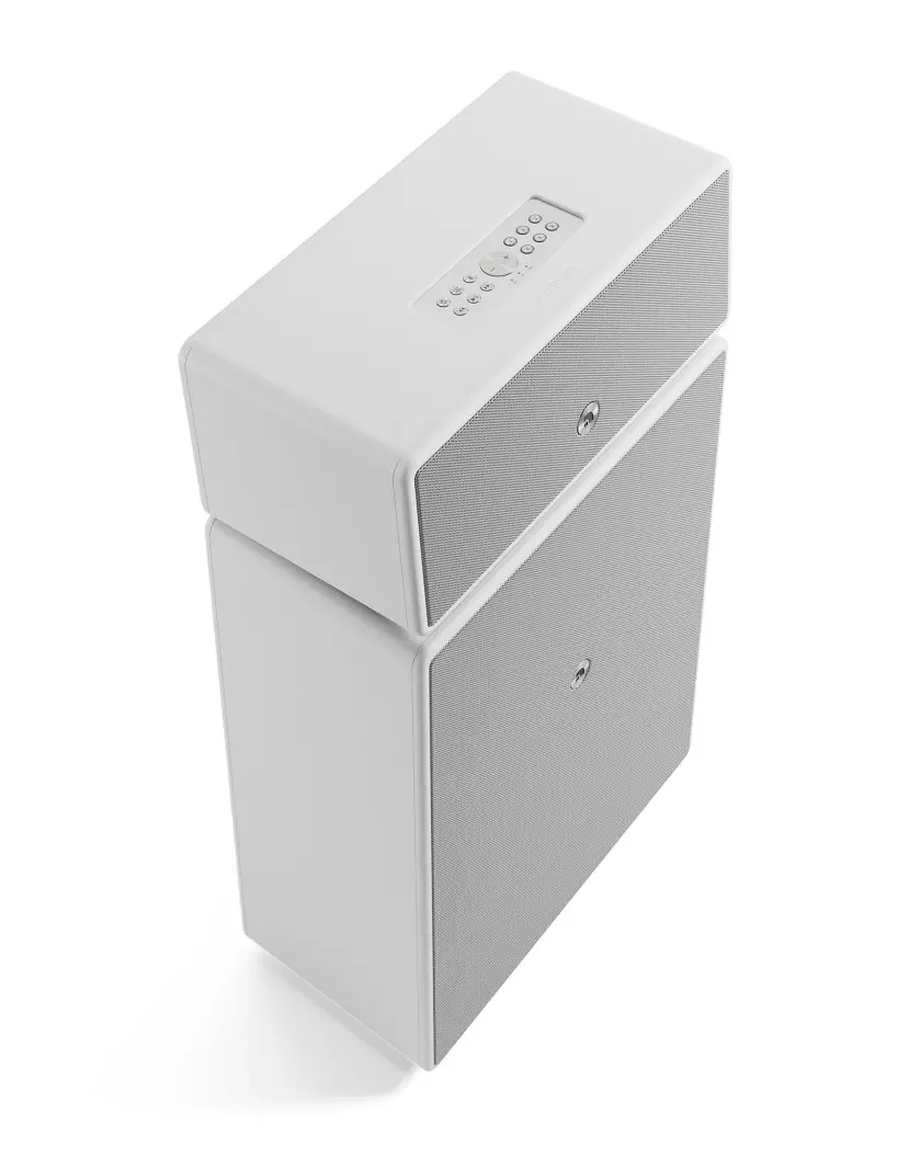 Audio Pro Drumfire II W vezeték nélküli multiroom hangszóró, fehér - Image 3