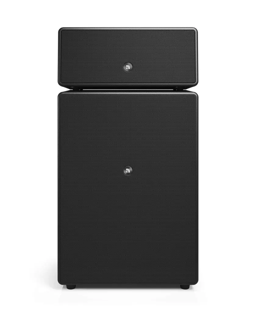 Audio Pro Drumfire II W vezeték nélküli multiroom hangszóró, fekete