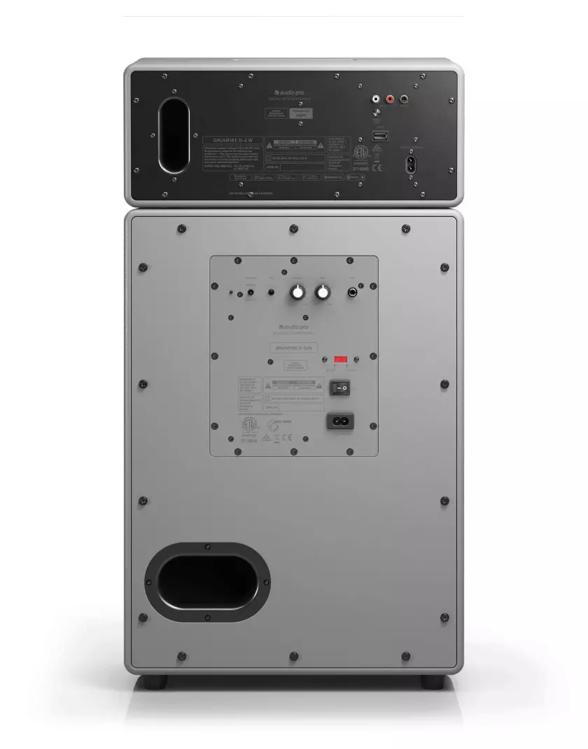 Audio Pro Drumfire II W vezeték nélküli multiroom hangszóró, szürke - Image 2