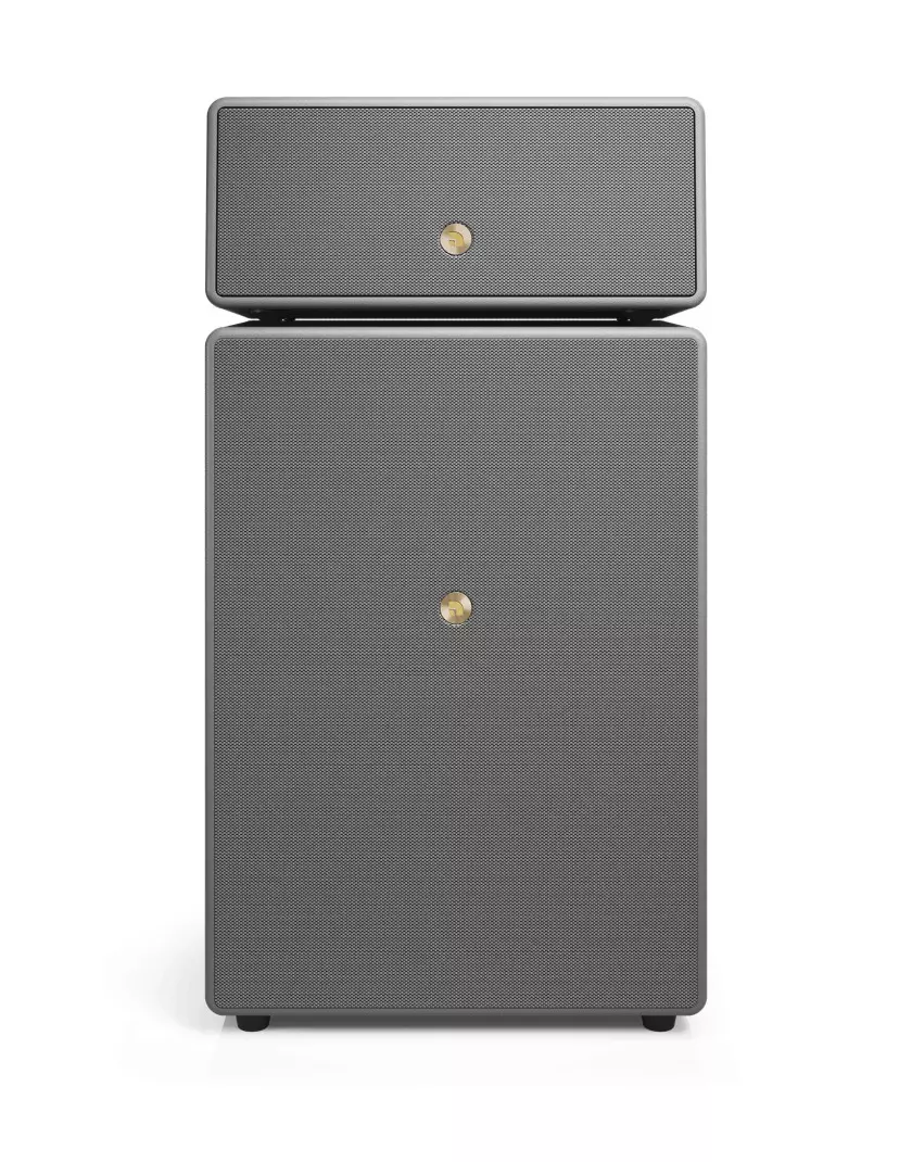 Audio Pro Drumfire II W vezeték nélküli multiroom hangszóró, szürke