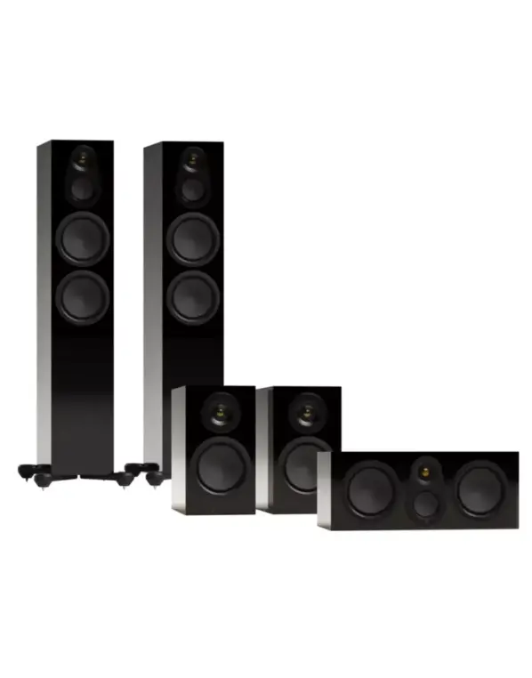 Monitor Audio SILVER 300 8G 5.0 házimozi hangfalszett, magasfényű fekete
