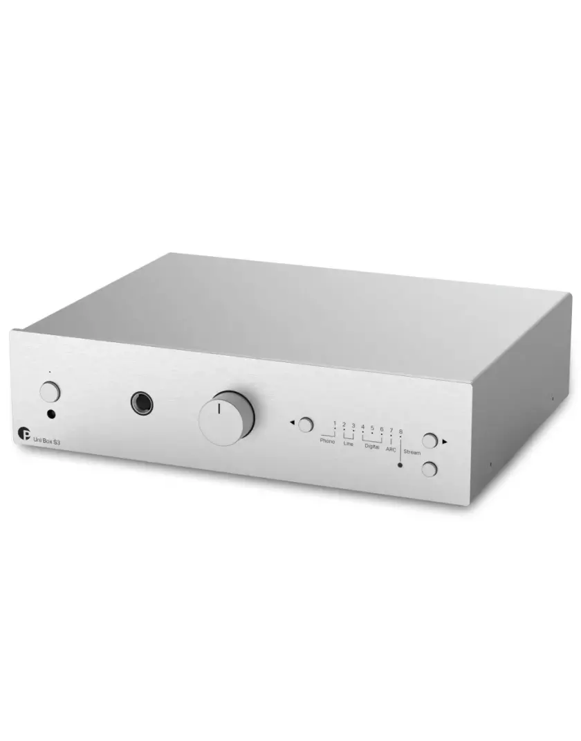 Pro-Ject Uni Box S3 Sztereó erősítő és multiroom streamer ezüst - Image 5
