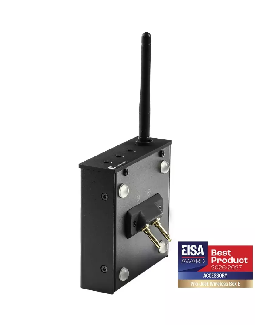 Pro-Ject Wireless Box E wifis aktív erősítő modul passzív hangsugárzóhoz fekete