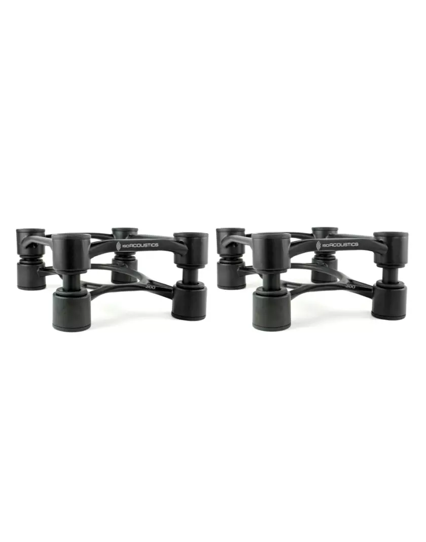 IsoAcoustics Aperta 200 hangfalállvány, fekete