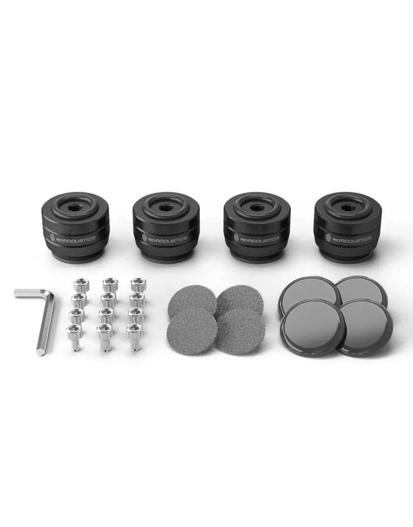 IsoAcoustics GAIA III NEO DC rezgéscsillapító láb, 4 db-os szett, fekete - Image 2