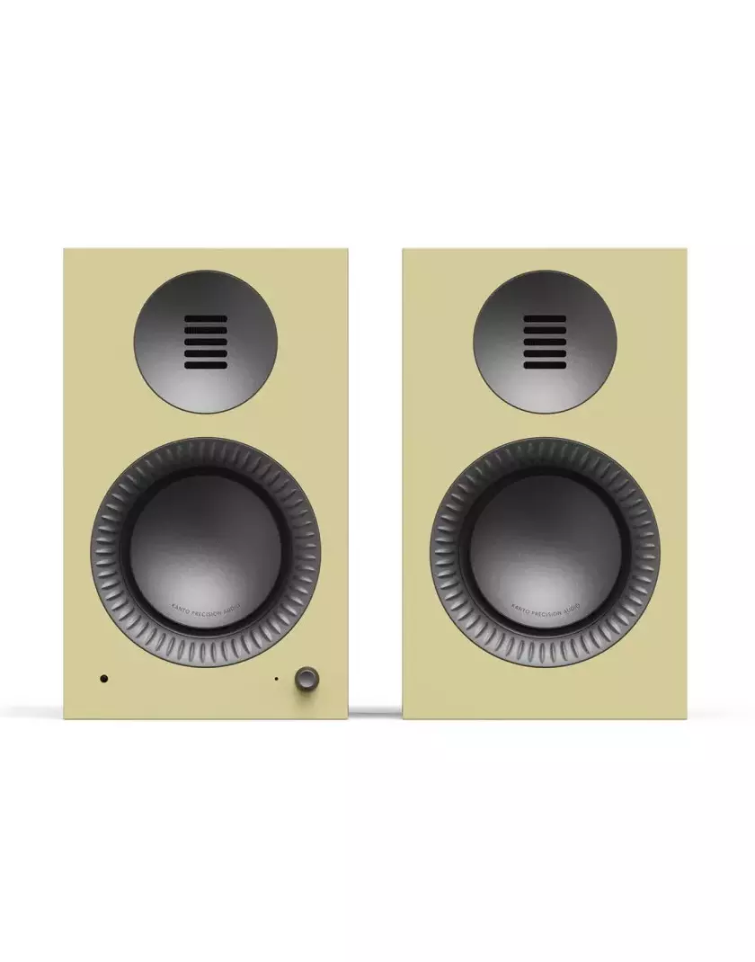 Kanto Audio TUK G2 Aktív hangfal, fényes vajsárga