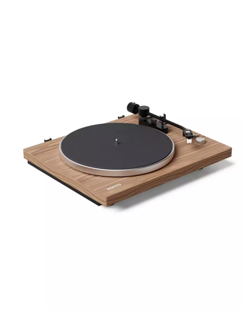 Kanto OBI3 G2 lemezjátszó phono előfokkal, Bluetooth kimenettel, dió - Image 6