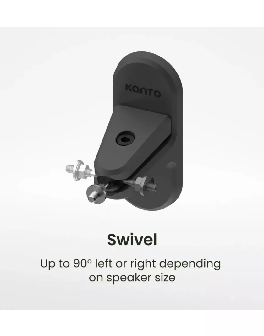 Kanto SPW3 hangfal falikonzol, fekete - Image 4