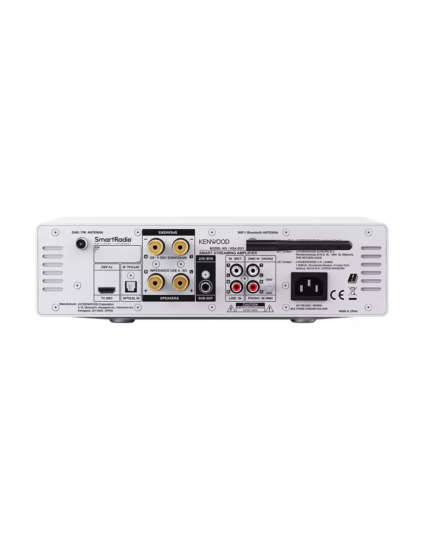 Kenwood KSA-DX1-S streaming erősítő, ezüst - Image 4