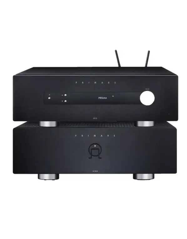Primare SP25 11 csatornás házimozi processzor+ A35.8 8 csatornás végerősítő szett, fekete