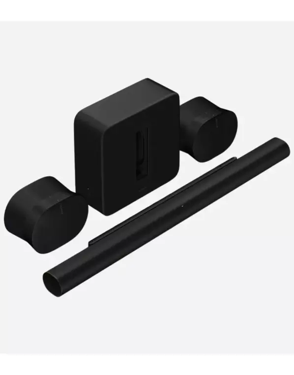 Sonos Arc Ultra + Sonos Sub 4 + Sonos Era 300 házimozi rendszer, fekete