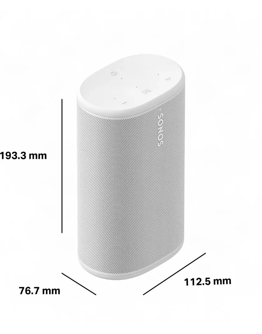 Sonos Play hordozható Wi-Fi- és Bluetooth hangszóró, fehér - Image 2
